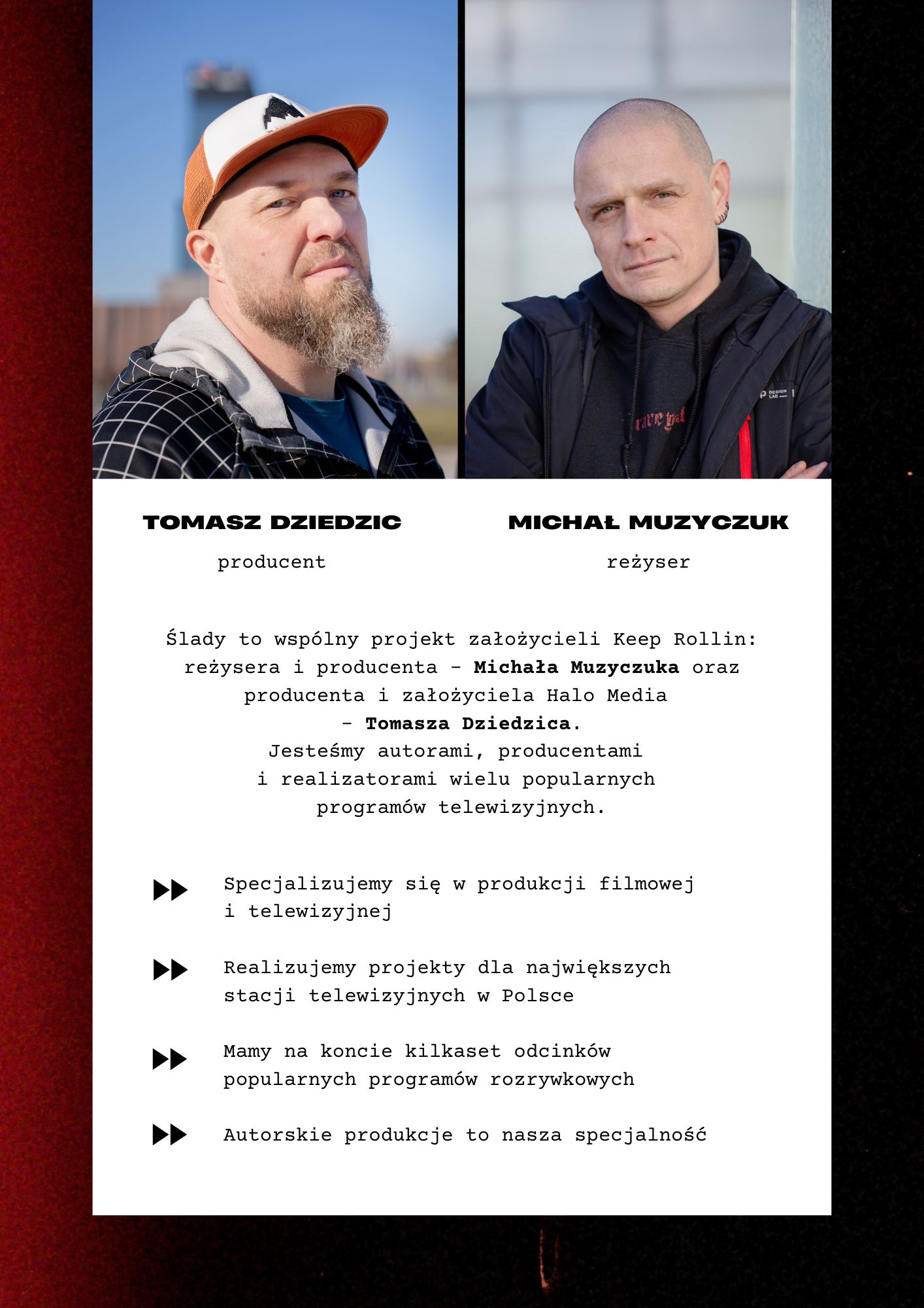 Ślady produkcja